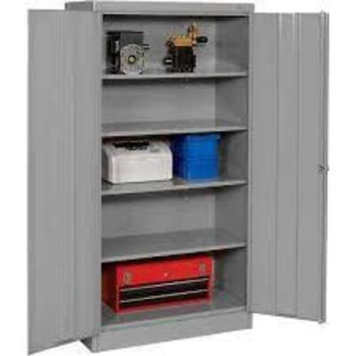 DESCRIPTION: (1) STORAGE CABINET, LOCKING WITH KEYS BRAND/MODEL: TENNSCO INFORMATION: GRAY RETAIL$: $649.03 EA SIZE: 48" X 78" X 18" QTY: 1