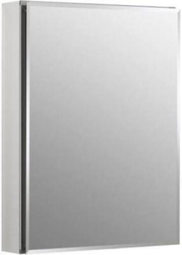 DESCRIPTION: (1) MIRRORED CABINET DOOR ASSEMBLY, MEDICINE CABINET BRAND/MODEL: KOHLER #1293657 INFORMATION: MIRRORED RETAIL$: $107.00 EA SIZE: 20" X 2