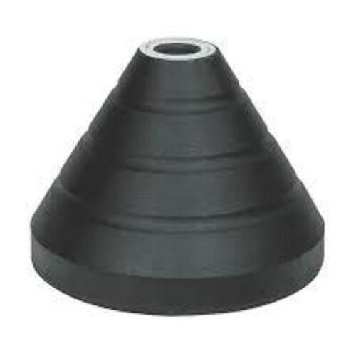 DESCRIPTION: (2) SIGN BASE RUBBER CONE SHAPED WEIGHT BRAND/MODEL: RUBBER FORM INFORMATION: BLACK RETAIL$: $191.95 EA QTY: 2