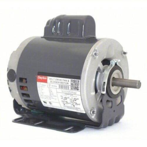 DESCRIPTION: (1) BELT DRIVE MOTOR BRAND/MODEL: DAYTON #24C181 RETAIL$: $276.01 EA SIZE: 1 SPEED, OPEN DRIP PROOF, CRADLE BASE MOUNT, 3/4 HP, 1,725 NAM