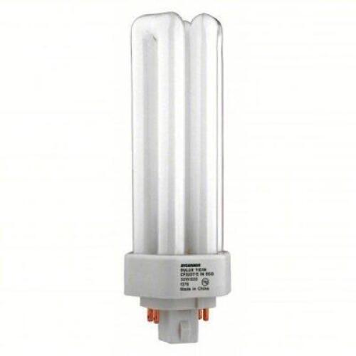 DESCRIPTION: (1) BOX OF (49) PLUG-IN CFL BULB, 4 PIN BRAND/MODEL: SYLVANIA #56GK72 RETAIL$: $297.50 TOTAL SIZE: T4 QTY: 1