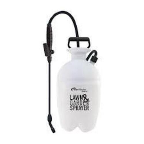 DESCRIPTION: (1) LAWN AND GARDEN SPRAYER BRAND/MODEL: HUDSON INFORMATION: WHITE RETAIL$: $13.99 EA SIZE: 1 GALLON QTY: 1