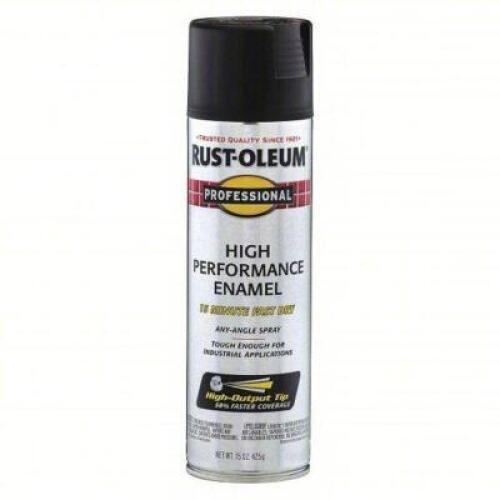 DESCRIPTION: (1) PACK OF (6) RUST PREVENTATIVE SPRAY PAINT BRAND/MODEL: RUST-OLEUM #490T11 INFORMATION: BLACK RETAIL$: $16.30 A CAN SIZE: 15 OZ QTY: 1