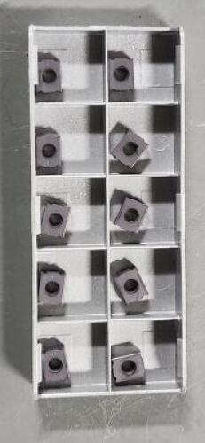 DESCRIPTION: (10) LNET SOLID CARBIDE MILLING INSERTS BRAND/MODEL: ISCAR LNET 083704-TN-N-IC928 RETAIL$: $23.64 PER INSERT QTY: 10