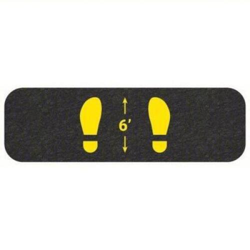 DESCRIPTION: (2) PACKS OF (6) FLOOR SIGNS MAT BRAND/MODEL: PIG #56JH13 RETAIL$: $87.88 EA SIZE: 26IN L 8IN THICK QTY: 2