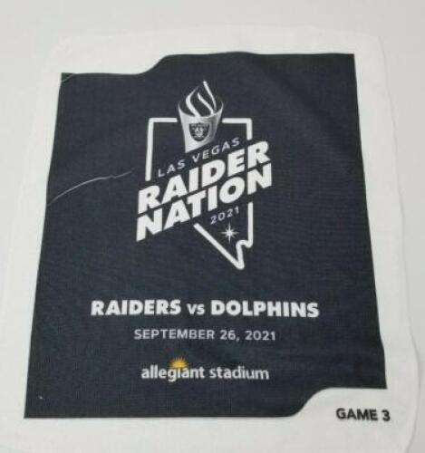 DESCRIPTION: (9) RALLY TOWELS BRAND/MODEL: RAIDERS RETAIL$: $5.00 EA SIZE: 17X12 QTY: 9
