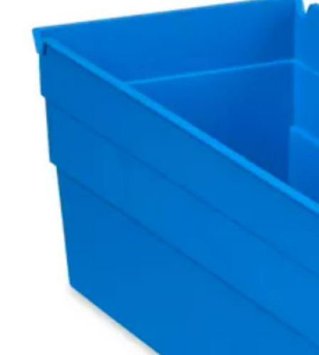 DESCRIPTION: (5) STORAGE BIN BRAND/MODEL: ULINE INFORMATION: BLUE SIZE: 7X24X6 QTY: 5