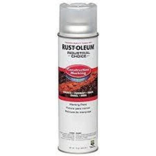 DESCRIPTION: (4) CONSTRUCTION MARKING PAINT BRAND/MODEL: RUST-OLEUM INFORMATION: CLEAR RETAIL$: $6.00 EA SIZE: 17 OZ QTY: 4