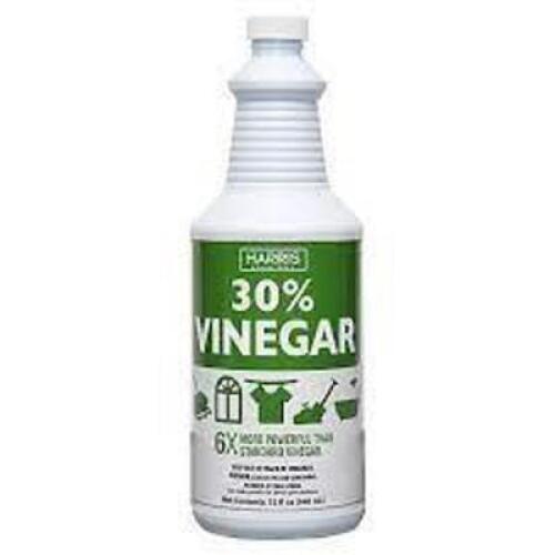 DESCRIPTION: (2) 32 OZ. BOTTLES OF 30% VINEGAR SOLUTION BRAND/MODEL: BLUEWATER CHEMGROUP RETAIL$: $8.79 EACH LOCATION: RETAIL SHOP QTY: 2