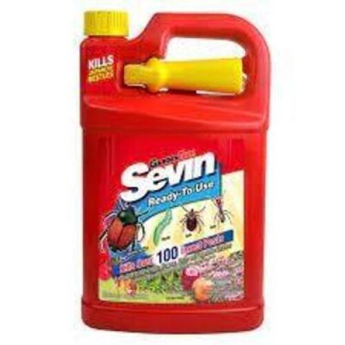 DESCRIPTION: (2) 1 GALLON JUGS OF SEVIN INSECT KILLER BRAND/MODEL: GARDEN TECH D031114 LOCATION: RETAIL SHOP QTY: 2
