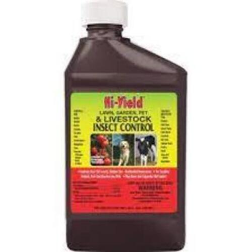 DESCRIPTION: (7) 16 OZ. BOTTLES OF LAWN, GARDEN, PET & LIVESTOCK INSECT CONTROL BRAND/MODEL: HI-YIELD 32005-0315-CL LOCATION: RETAIL SHOP QTY: 7