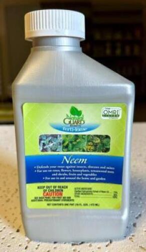 DESCRIPTION: (6) 16 OZ. BOTTLES OF NEEM INSECTICIDE BRAND/MODEL: FERTI-LOME 40712 LOCATION: STOCK ROOM QTY: 6