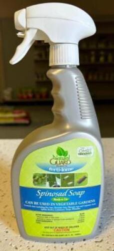 DESCRIPTION: (8) 32 OZ. BOTTLES OF SPINOSAD SOAP BRAND/MODEL: FERTI-LOME 40694 LOCATION: STOCK ROOM QTY: 8