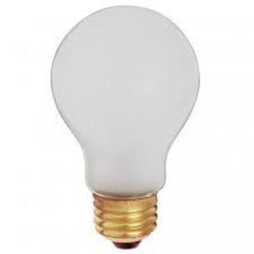 DESCRIPTION: (12) SHATTERPROOF LIGHT BULBS BRAND/MODEL: SATCO #S3931 RETAIL$: $23.95 EA SIZE: 75 WATT A19 INCANDESCENT; FROST; 5000 AVERAGE RATED HOUR