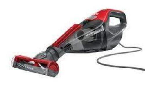 DESCRIPTION: (1) UPRIGHT HAND VAC BRAND/MODEL: DIRT DEVIL INFORMATION: RED RETAIL$: $50.00 EA SIZE: CORDED HANDHELD QTY: 1