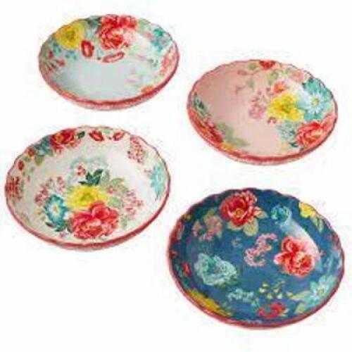 DESCRIPTION: (1) SET OF (4) PASTA BOWL BRAND/MODEL: PIONEER WOMAN INFORMATION: FLORAL RETAIL$: $20.88 EA QTY: 1