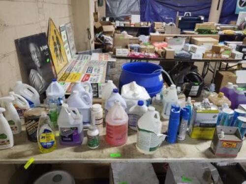 DESCRIPTION: (1) MISC CHEMICAL TABLE BRAND/MODEL: MANY INFORMATION: MUST COME INSPECT FOR QUALITY QTY: 1