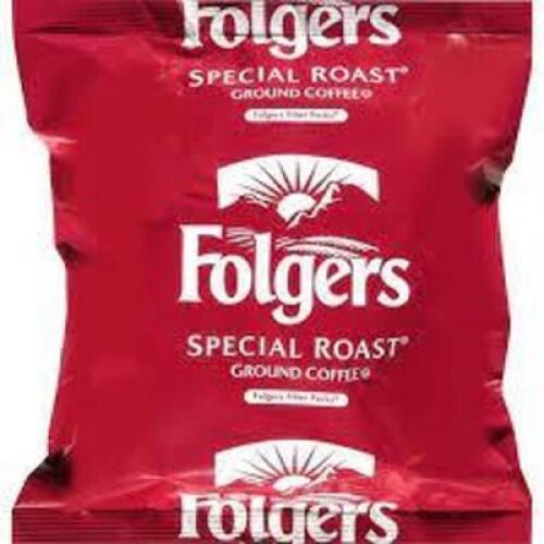DESCRIPTION: (1) CASES OF (40) SPECIAL ROAST FILTER PACK BRAND/MODEL: FOLGERS #2550006898 RETAIL$: $37.98 EA SIZE: 0.8 OZ QTY: 1