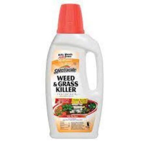 DESCRIPTION: (3) WEED AND GRASS KILLER BRAND/MODEL: SPECTRACIDE RETAIL$: $22.98 EA SIZE: 32 FL OZ QTY: 3
