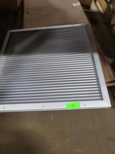 DESCRIPTION: (1) VENT COVERSIZE:&nbsp;APPROX 26" X 26"QTY: 1