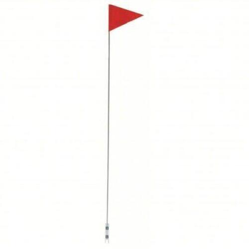 DESCRIPTION: (20) BIKE FLAGS BRAND/MODEL: PRODUCT NUMBER #52WP75 INFORMATION: PINKISH-RED FLAGS RETAIL$: $9.00 PER FLAG SIZE: 1/4 IN X 6 FT FIBERGLASS