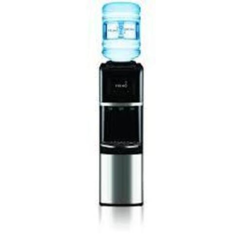 DESCRIPTION: (1) TOP LOADING BOTTLED WATER DISPENSER BRAND/MODEL: PRIMO #900127 INFORMATION: BLACK AND STAINLESS STEEL RETAIL$: $129.00 EA SIZE: 129.0