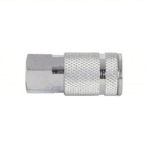 DESCRIPTION: (10) PACKS OF (2) QUICK CONNECT HOSE COUPLING BRAND/MODEL: PRODUCT NUMBER #5ZVJ6 RETAIL$: $10.25 PER PACK SIZE: 1/4 IN BODY SIZE, 1/4 IN