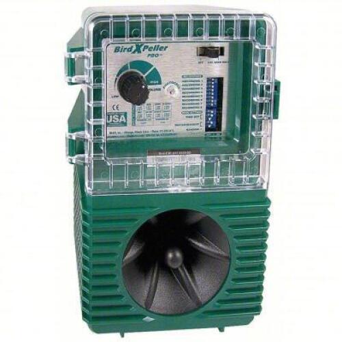 DESCRIPTION: (1) ELECTRONIC BIRD REPELLER BRAND/MODEL: BIRD-X #6WB52 RETAIL$: $300.00 EA QTY: 1