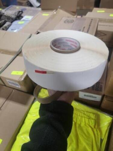 DESCRIPTION: (2) ROLLS OF TAPE BRAND/MODEL: IPG #DB1 INFORMATION: WHITE RETAIL$: $8.66 PER ROLL SIZE: .25" X 180 YARD QTY: 2
