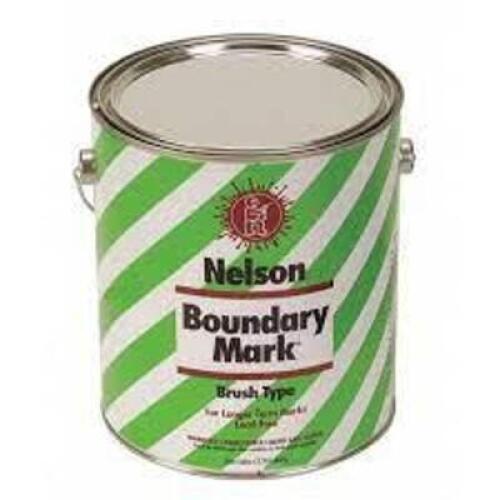 DESCRIPTION: (2) BOUNDARY MARKING PAINT BRAND/MODEL: NELSON #AF3E700 INFORMATION: YELLOW RETAIL$: $58.08 EA SIZE: 1 GALLON QTY: 2