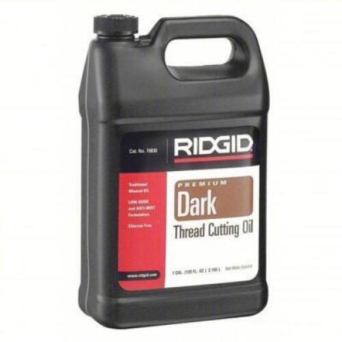 DESCRIPTION: (2) THREAD CUTTING OIL BRAND/MODEL: RIDGID #6YJ43 RETAIL$: $38.79 EA SIZE: 1 GALLON QTY: 2