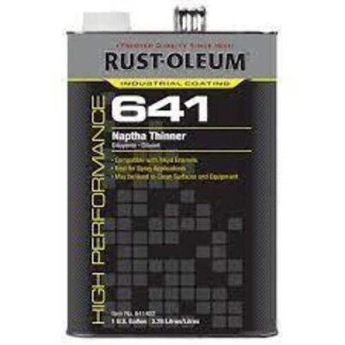 DESCRIPTION: (1) PAINT THINNER BRAND/MODEL: RUST-OLEUM 641 #00241448 RETAIL$: $77.82 EA SIZE: 1 GALLON QTY: 1
