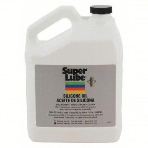 DESCRIPTION: (2) SILICONE OIL BRAND/MODEL: SUPER LUBE #45NA68 RETAIL$: $224.11 EA SIZE: 1 GALLON QTY: 2