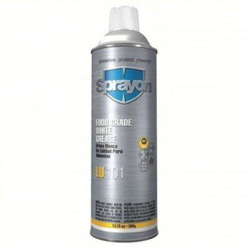 DESCRIPTION: (4) FOOD GRADE WHITE LITHIUM LUBE BRAND/MODEL: SPRAYON LU101 RETAIL$: $20.81 EA SIZE: 12 OZ QTY: 4