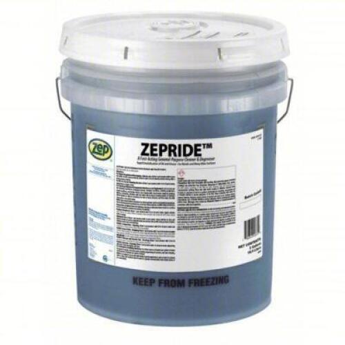 DESCRIPTION: (1) CLEANER AND DEGREASER BRAND/MODEL: ZEP #451F59 RETAIL$: $180.97 EA SIZE: 5 GALLON QTY: 1