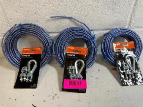 INSULATED METAL WIRE WITH CLAMPS
