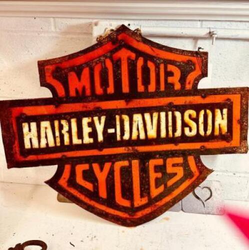 HARLEY DAVIDSON SIGN