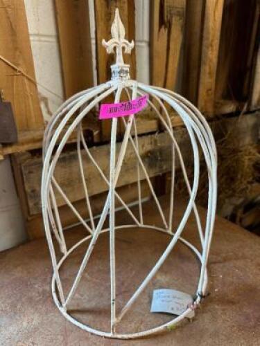 METAL FLOWER CAGE