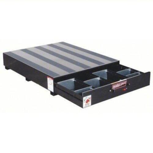 DESCRIPTION: (1) TRUCK OR VAN STORAGE DRAWER INFORMATION: 1 DRAWERS, BLACK, COULD NOT OPEN DRAWER, KEY MAY BE INSIDE, SEE INSPECTION RETAIL$: $2,060.5