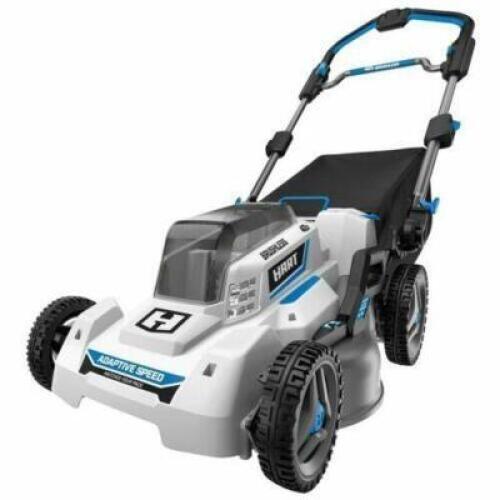 DESCRIPTION: (1) ELECTRIC LAWN MOWER BRAND/MODEL: HART INFORMATION: 40V, CORDLESS, BRUSHLESS, INCLUDES (1) BATTERY & (1) CHARGER RETAIL$: $298 SIZE: 2