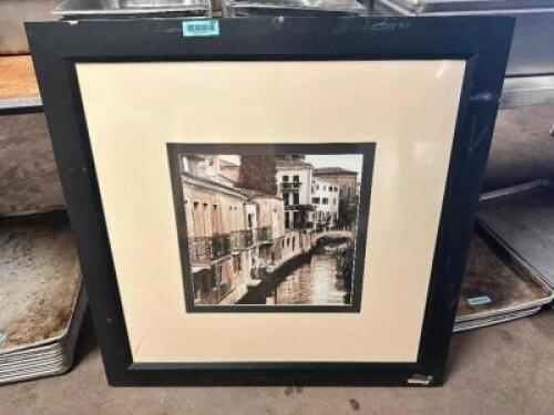 DESCRIPTION: FRAMED PRINT LOCATION: BAY 7 QTY: 1