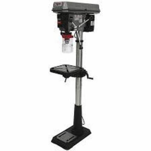 DESCRIPTION: (1) FLOOR DRILL PRESS BRAND/MODEL: JET #3WRP3 INFORMATION: BLACK RETAIL$: $1036.74 EA SIZE: BELT, FIXED, 200 RPM � 3,630 RPM, 115/230V AC