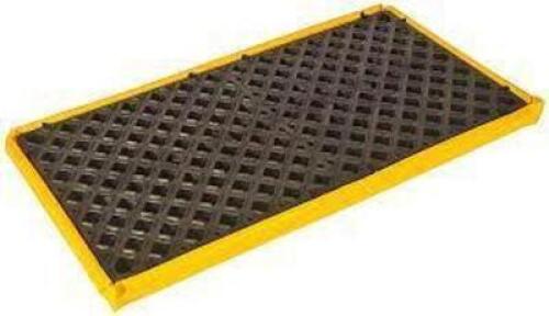 DESCRIPTION: (1) POLYETHYLENE SPILL DECK FOR DRUMS BRAND/MODEL: ULTRATECH #1351 INFORMATION: YELLOW WITH BLACK RETAIL$: $252.23 EA SIZE: 2 DRUM QTY: 1