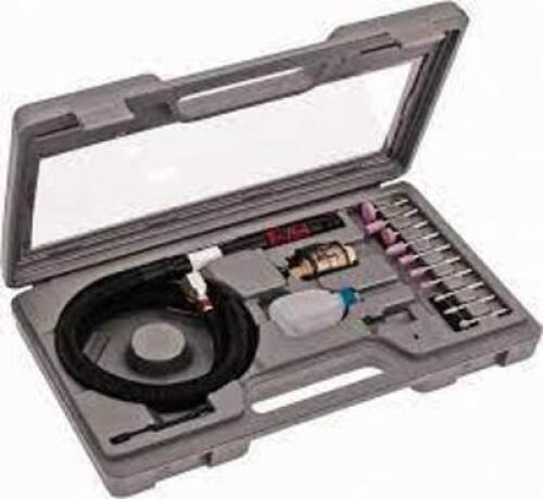DESCRIPTION: (1) PENCIL AIR DIE GRINDER KIT BRAND/MODEL: JUPITER PNEUMATICS #53364022 INFORMATION: GRAY CARRY CASE RETAIL$: $98.31 EA SIZE: 1/8" QTY: