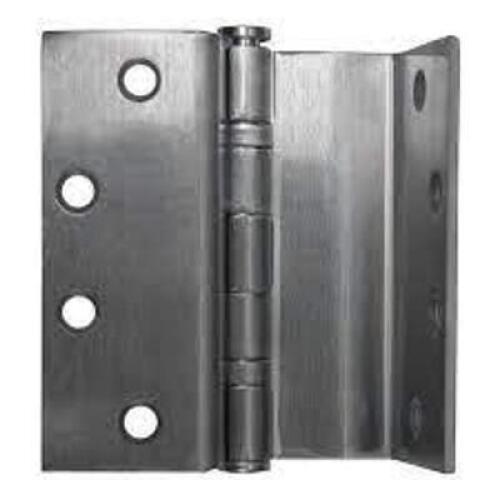 DESCRIPTION: (9) SIDE BALL BEARING WRAP AROUND, SWING CLEAR DOOR HINGE BRAND/MODEL: RICHELIEU #64823NBSCBR RETAIL$: $43.85 PER 3 PACK SIZE: 4.5" X 4"
