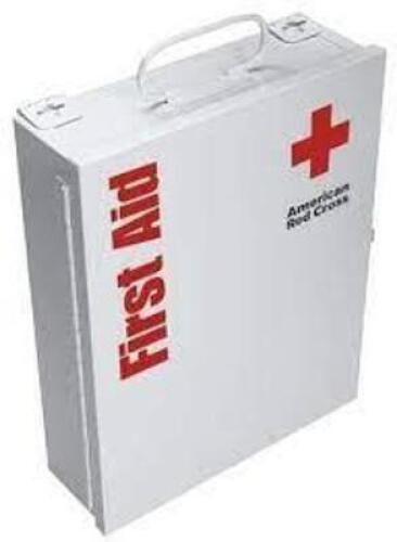 DESCRIPTION: (1) FIRST AID KIT BRAND/MODEL: FIRST AID ONLY #1350-RC-0103 INFORMATION: WHITE RETAIL$: $86.72 EA SIZE: SERVES 25 PEOPLE QTY: 1