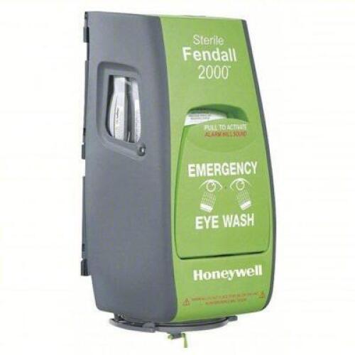 DESCRIPTION: (1) EYEWASH STATION, GRAVITY-FED BRAND/MODEL: HONEYWELL #2DEB1 RETAIL$: $620.87 EA SIZE: 7 GAL CAP, EYES, MEDIA SOLD SEPARATELY, PLASTIC,
