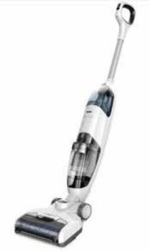 DESCRIPTION: (1) CORDLESS VACUUM CLEANER & FLOOR WASHER BRAND/MODEL: TINECO/FW020100US INFORMATION: DARK GRAY RETAIL$: $140.00 EA SIZE: 10.6"X 9.8"W X