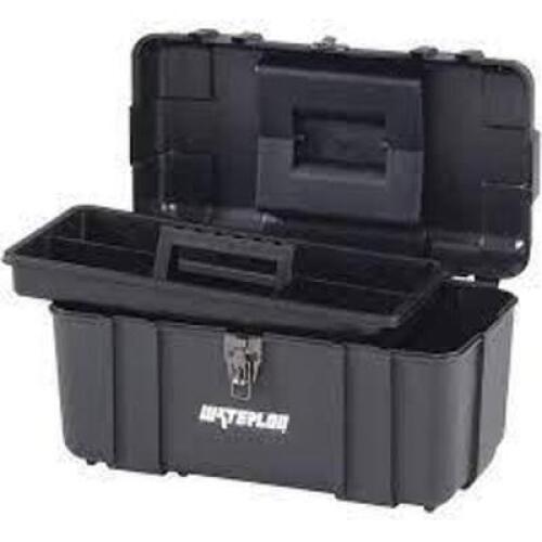 DESCRIPTION: (1) ATOOLBOX BRAND/MODEL: WATERLOO INFORMATION: BLACK RETAIL$: $15.64 EA QTY: 1