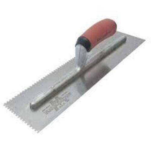 DESCRIPTION: (2) TROWEL BRAND/MODEL: MARSHALLTOWN #638SD INFORMATION: NOTCHED RETAIL$: $28.73 EA SIZE: 16X4 QTY: 2